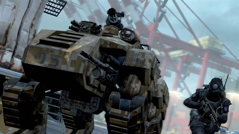 Illustration for article titled Explosive, Horse-Laden Screengrabs From Black Ops II's First Trailer